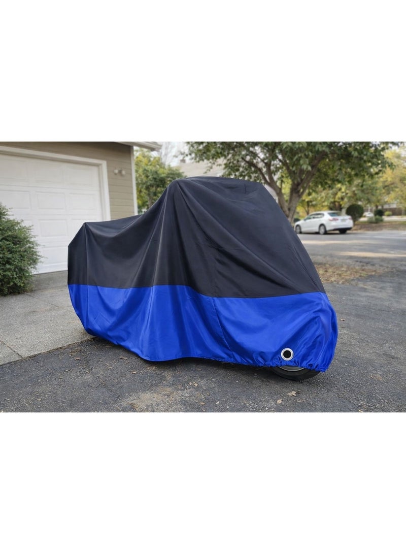 Waterproof Motorcycle One Layer Cover, Motorcycle or Scooter Cover , Protection Against Dust, UV, Debris, Rain, for Motorcycles - Image 5